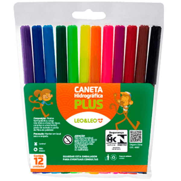 べトロ　mikinail プラネタリーシリーズ　12色セット Canetinha Hidrográfica Plus 12 Cores | Papelaria Filadelfia
